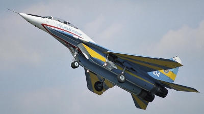 Photo ID 16581 by Peter Terlouw. Ukraine Air Force Mikoyan Gurevich MiG 29UB 9 51, 104 WHITE