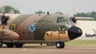 Photo ID 127711 by Alex van Noye. Jordan Air Force Lockheed C 130H Hercules L 382, 345