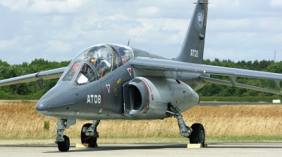 Photo ID 127821 by Arie van Groen. Belgium Air Force Dassault Dornier Alpha Jet 1B, AT08
