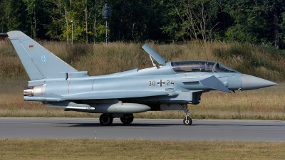 Photo ID 128433 by Rainer Mueller. Germany Air Force Eurofighter EF 2000 Typhoon T, 30 24