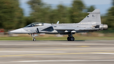 Photo ID 127921 by Jörg Pfeifer. Czech Republic Air Force Saab JAS 39C Gripen, 9237