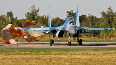 Photo ID 128083 by Jan Suchanek. Ukraine Air Force Sukhoi Su 27UB,  