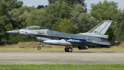 Photo ID 128204 by Thomas Ziegler - Aviation-Media. Netherlands Air Force General Dynamics F 16AM Fighting Falcon, J 193