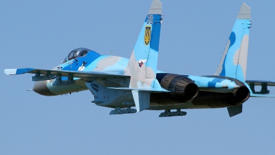 Photo ID 128313 by Maurice Kockro. Ukraine Air Force Sukhoi Su 27P1M,  