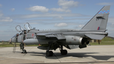 Photo ID 16756 by Barry Swann. UK Air Force Sepecat Jaguar T4, XX840