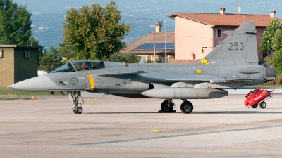 Photo ID 129022 by Varani Ennio. Sweden Air Force Saab JAS 39C Gripen, 39253