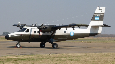 Photo ID 129040 by Fabian Pesikonis. Argentina Army De Havilland Canada DHC 6 300 Twin Otter, AE 263