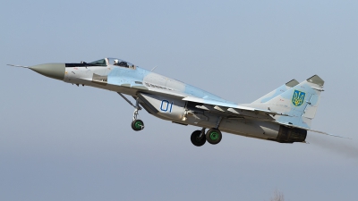 Photo ID 129216 by Chris Lofting. Ukraine Air Force Mikoyan Gurevich MiG 29 9 13, 01 BLUE