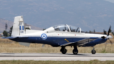 Photo ID 129370 by Kostas Alkousis. Greece Air Force Raytheon T 6A Texan II, 041