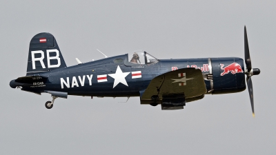 Photo ID 129385 by Niels Roman / VORTEX-images. Private Red Bull Vought F4U 4 Corsair, OE EAS