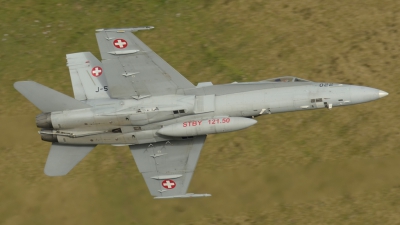 Photo ID 129595 by Sven Zimmermann. Switzerland Air Force McDonnell Douglas F A 18C Hornet, J 5022