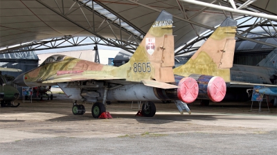 Photo ID 129450 by Chris Albutt. Slovakia Air Force Mikoyan Gurevich MiG 29A 9 12A, 8605