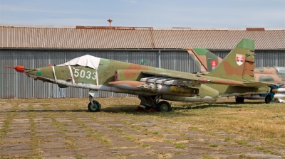 Photo ID 129470 by Chris Albutt. Slovakia Air Force Sukhoi Su 25K, 5033