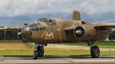 Photo ID 129561 by Markus Schrader. Private Royal Netherlands Air Force Historical Flight North American TB 25N Mitchell, PH XXV