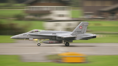 Photo ID 129846 by FEUILLIN Alexis. Switzerland Air Force McDonnell Douglas F A 18C Hornet, J 5005