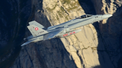 Photo ID 129849 by FEUILLIN Alexis. Switzerland Air Force McDonnell Douglas F A 18C Hornet, J 5019
