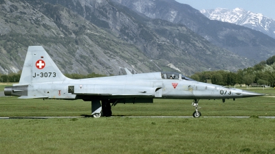 Photo ID 130109 by Joop de Groot. Switzerland Air Force Northrop F 5E Tiger II, J 3073