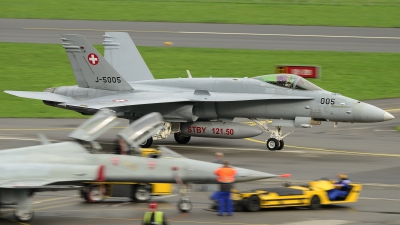 Photo ID 132037 by FEUILLIN Alexis. Switzerland Air Force McDonnell Douglas F A 18C Hornet, J 5005