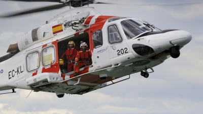 Photo ID 130522 by Paolo Grasso. Spain Maritime Safety and Rescue Agency AgustaWestland AW139, EC KLN