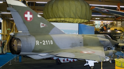 Photo ID 130321 by Joop de Groot. Switzerland Air Force Dassault Mirage IIIRS, R 2118