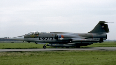 Photo ID 130298 by Joop de Groot. Netherlands Air Force Lockheed RF 104G Starfighter, D 8273