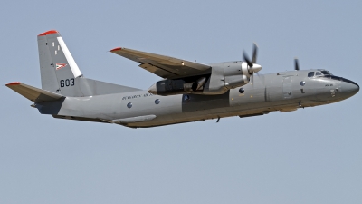 Photo ID 130452 by Niels Roman / VORTEX-images. Hungary Air Force Antonov An 26, 603