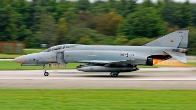 Photo ID 130616 by Rainer Mueller. Germany Air Force McDonnell Douglas F 4F Phantom II, 38 10