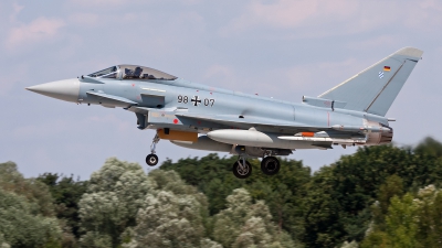Photo ID 130707 by Robin Coenders / VORTEX-images. Germany Air Force Eurofighter EF 2000 Typhoon S, 98 07