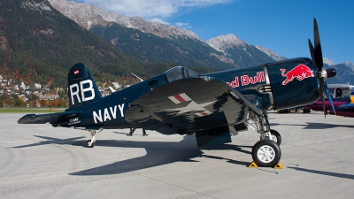 Photo ID 130765 by Roberto Bianchi. Private Red Bull Vought F4U 4 Corsair, OE EAS