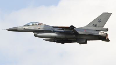 Photo ID 130773 by Ruben Galindo. Netherlands Air Force General Dynamics F 16AM Fighting Falcon, J 616