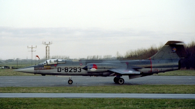 Photo ID 131022 by Joop de Groot. Netherlands Air Force Lockheed RF 104G Starfighter, D 8293