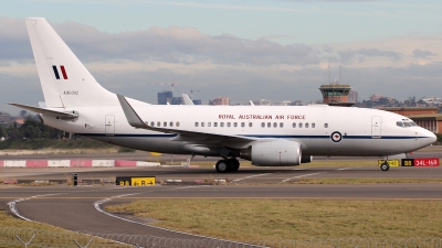 Photo ID 131541 by Patrick Weis. Australia Air Force Boeing 737 7DF BBJ, A36 002