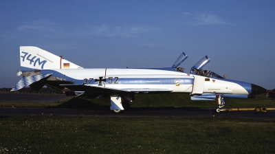 Photo ID 131564 by Alex Staruszkiewicz. Germany Air Force McDonnell Douglas F 4F Phantom II, 37 52