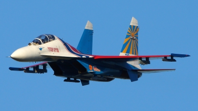 Photo ID 131606 by Lukas Kinneswenger. Russia Air Force Sukhoi Su 27UB, 20 BLUE