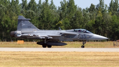 Photo ID 131946 by Lukas Kinneswenger. Hungary Air Force Saab JAS 39C Gripen, 35