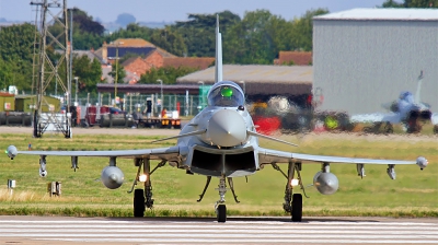 Photo ID 132963 by Chris Albutt. UK Air Force Eurofighter Typhoon FGR4, ZJ912