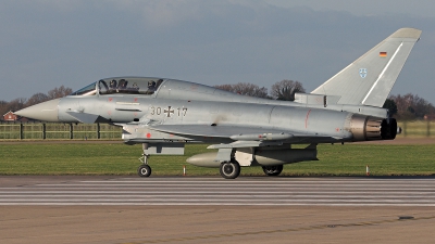Photo ID 17140 by James Shelbourn. Germany Air Force Eurofighter EF 2000 Typhoon T, 30 17
