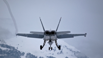 Photo ID 132169 by Sven Zimmermann. Switzerland Air Force McDonnell Douglas F A 18C Hornet, J 5004