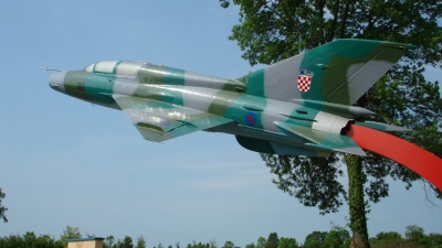 Photo ID 17197 by Robert Dovijanic. Croatia Air Force Mikoyan Gurevich MiG 21UM, 161