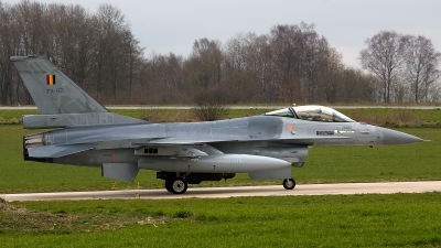 Photo ID 132976 by Jan Eenling. Belgium Air Force General Dynamics F 16AM Fighting Falcon, FA 97