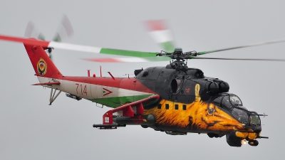 Photo ID 132522 by Stephan Franke - Fighter-Wings. Hungary Air Force Mil Mi 35 Mi 24V, 714