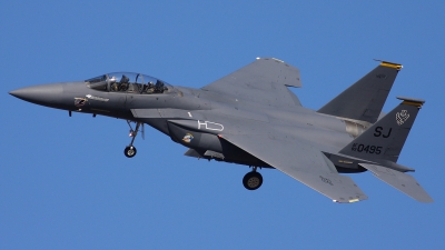 Photo ID 17256 by Jonathan Derden - Jetwash Images. USA Air Force McDonnell Douglas F 15E Strike Eagle, 89 0495