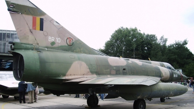 Photo ID 17275 by Toon Cox. Belgium Air Force Dassault Mirage 5BR, BR10