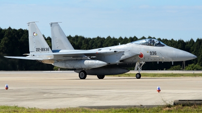 Photo ID 132855 by Mark Munzel. Japan Air Force McDonnell Douglas F 15J Eagle, 22 8936