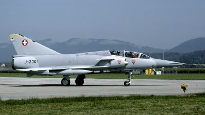 Photo ID 132874 by Joop de Groot. Switzerland Air Force Dassault Mirage IIIDS, J 2001