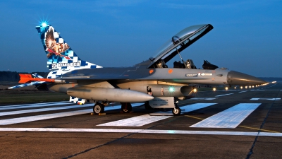 Photo ID 132980 by Niels Roman / VORTEX-images. Belgium Air Force General Dynamics F 16BM Fighting Falcon, FB 24
