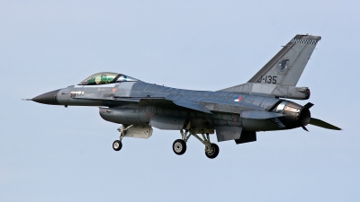 Photo ID 133139 by Jan Eenling. Netherlands Air Force General Dynamics F 16AM Fighting Falcon, J 135