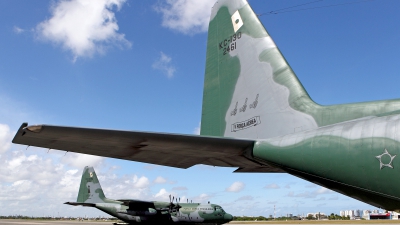 Photo ID 133184 by Carl Brent. Brazil Air Force Lockheed KC 130H Hercules L 382, 2461