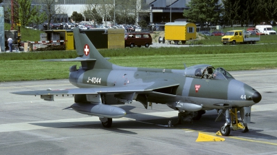 Photo ID 133332 by Joop de Groot. Switzerland Air Force Hawker Hunter F58, J 4044