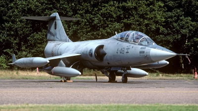 Photo ID 133409 by Carl Brent. Italy Air Force Lockheed TF 104G Starfighter, MM54554